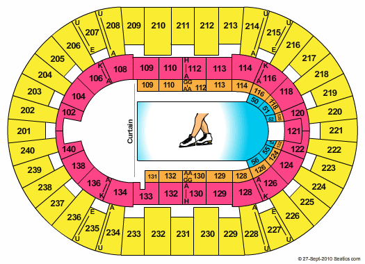 Disney On Ice Tickets | Seating Chart | North Charleston Coliseum